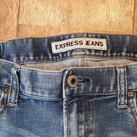 EXPRESS JEANS Rocco Slim Fit Men's Jeans - 36 x 30 - Picture 5 of 6